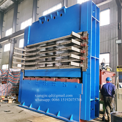Rubber Product Making Pre Treated Tire Tread Rubber Press Vulcanizing Machine With CE Certificate